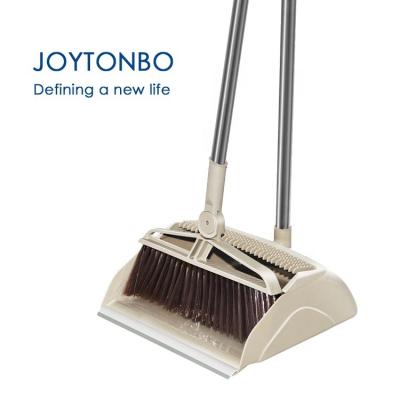 China Cleaning Tools PP Broom Cheaper Broom House Cleaning Tools 360 Rotation Stainless Broom And Dustpan Set for sale