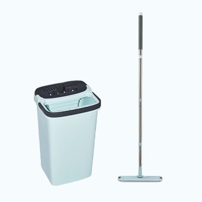 China Magic Flat Broom and Bucket Viable Refill Bucket for sale