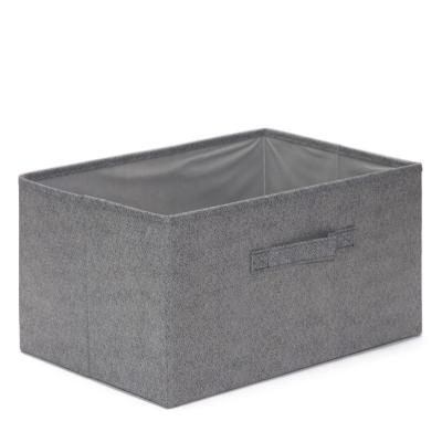 China Wholesale Custom Logo Nonwoven Fabric Cube Foldable Storage Box High Quality for sale