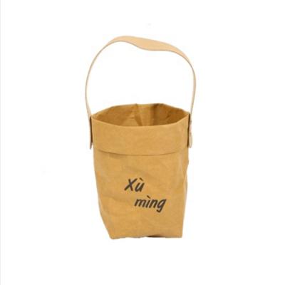 China Eco-friendly paper wholesale creative hand packing handbag large capacity cover device universal transport coffee for sale