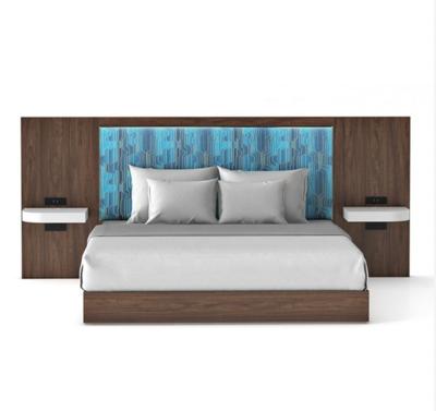 China 2021 Modern Cheap Hilton Hampton Inn Hotel Bed Room Furniture Hotel Bedroom Furniture For Sale for sale