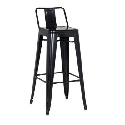 China Modern Black color Modern Stools With Back for sale