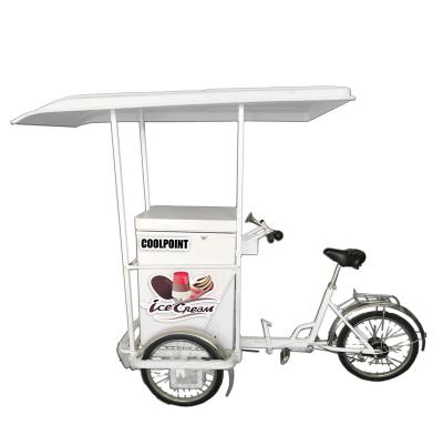 China Waterproof tricycle with cool popsicle box 108L for sale