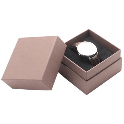 China Velvet Printed Cardboard Watch Box Luxury Paper Custom Logo for sale