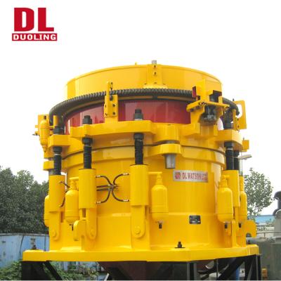 China Easy Operation DUOLING STATIONARY ROCK STONE CONE CONE CRUSHER PYH-3 PYHD-5 for sale