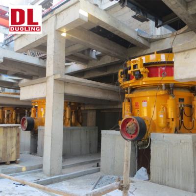 China Easy Operation DUOLING 500 QUARRY MINE 300 HYDRAULIC CONE CRUSHER PLANTS for sale