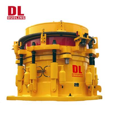 China GOOD QUALITY GLOBAL GRAVEL HYDRAULIC CONE CRUSHER PRICE EASY OPERATION DUOLING for sale