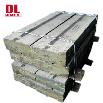 China HIGH QUARRY CHROME IMPACT CRUSHER PARTS, Cr26 BLOW BAR, HAMMER FLAT PLATE for sale