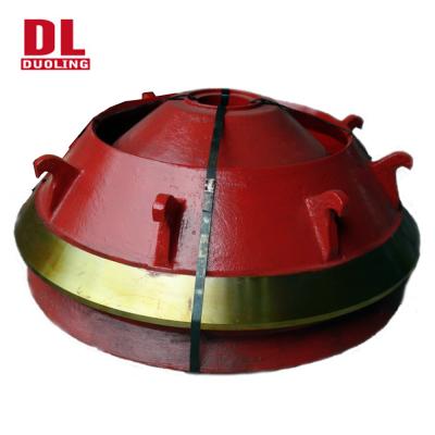 China Quarry Duoling Cone Crusher Symons Spare Parts Wrap Feed Plate Concave Set Locking Nut for sale