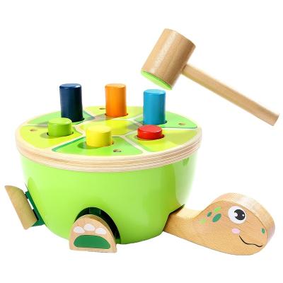 China Hot Selling Educational Toys Topbright Montessori Children Beat The Toy Cartoon Turtle Game for sale