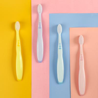 China PERFCT Macaron Soft Bristle Soft Unprinted Toothbrushes Kids Small Senior Toothbrush Kids Customized Logo OEM Colors Acceptable for sale