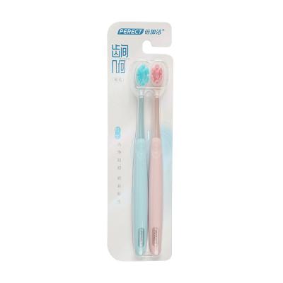 China Wholesale High Quality Soft Distraught Adorning Toothbrush PERFCT With Cheap Price Cute Flower Adult Toothbrush for sale