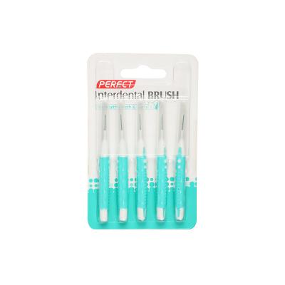 China PP+TPR PERFCT Interdental Brushes Between Slim Oral Tooth Cleaners Dental Tool Teeth Care Cleaning for sale