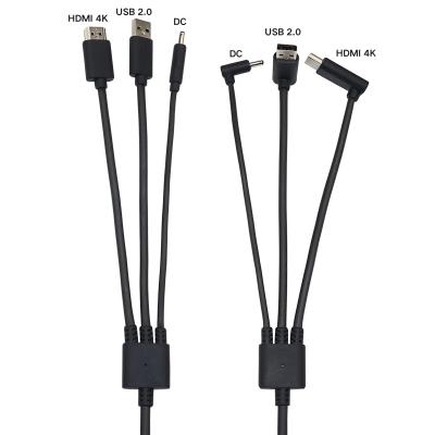 China Tinned Copper Driver OEM Durable Using Low Price Guaranteed Quality Vr Multifunctional Device 3 In 1 Usb Cable For HTC VIVE for sale