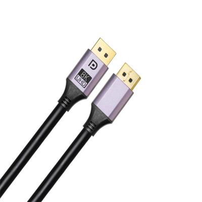 China COMPUTER 4k 1080p Hdmi to DP Adapter Cable Gold Plated Left Display DP to Male Hdmi 3.0 Adapter Video Cable for sale