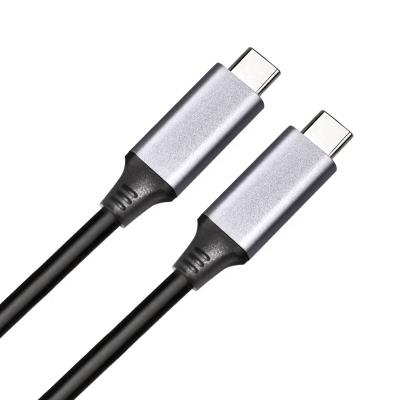 China Support 4k 3d Data Cable Mobile Phone Supplier Aluminum Alloy Shell Mobil usb3.1 type c cable for sale