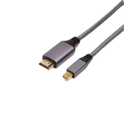 China Multimedia Double Shielded 4k 60hz DP To Hdmi Adapter Cable Full 1080p Mini Displayport To Hdmi Cable for sale