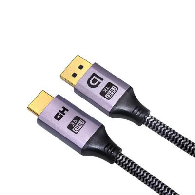 China COMPUTER DP to HDMI Cable Nylon Braided Gold Plated Rope Display Port to HDMI Male Connector 6Ft DP to HDMI Cable for sale