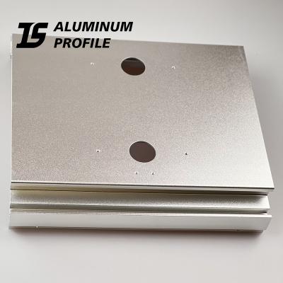 China Durable Factory Price Powder Coating Milling Finish Square Panel Aluminum Extrusion Profiles for sale