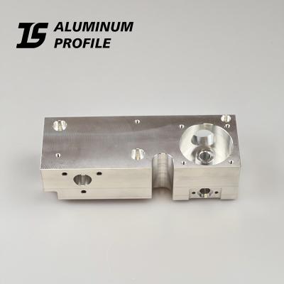 China Manufacturing Equipment Machined Aluminum Parts Aluminum Alloy Professional CNC Profile Customized Aluminum Extrusion CNC for sale