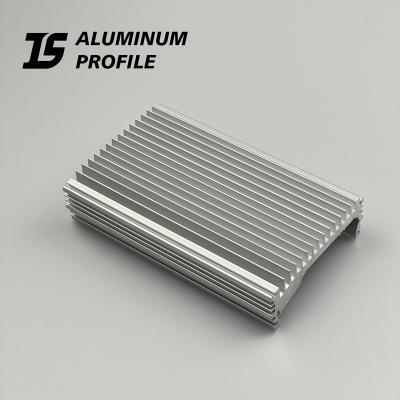 China CNC Aluminum Radiator China Factory Machining Aluminum Radiator Profile OEM Radiator Extrusion for sale