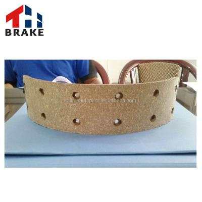 China Semi-metallic Brake Lining Coating For Canter Mitsubishi Truck Brake Shoe With Best Price for sale