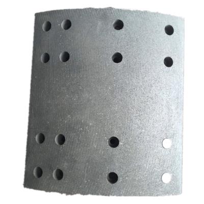 China Semi-metallic bus brake shoe lining 4515 exported to Sudan for Daewoo bus for sale