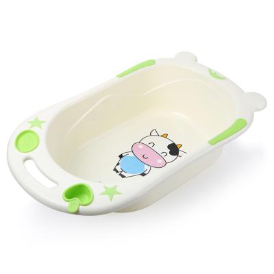 China Baby Bath Cleaning China Suppliers High Quality Plastic Children Cow Pattern Beautiful Bathtub Baby Bathtub for sale