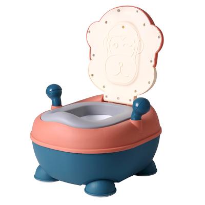 China Lovely Train Baby Potty Chair Baby Toilet Training Environmentally Friendly Plastic Potty for sale