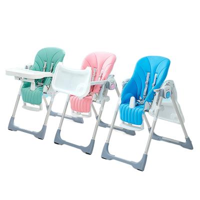 China Factory promotion modern baby living room pu/knitting pp plastic dining chair umpire chair baby feeding for sale