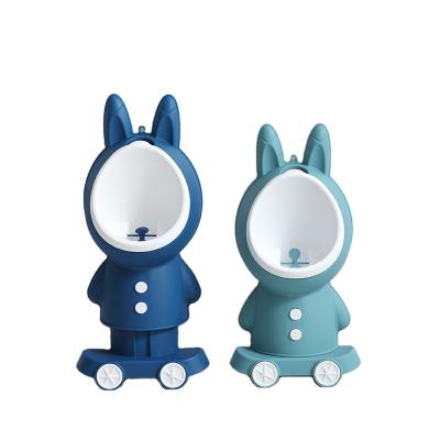 China Cute Baby Toilet Training Professional Production Blue / Green Training Urinals Boy Rabbit Baby Potty for sale