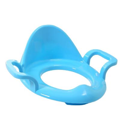 China Single Plastic Baby Trainning Potty Kids Armrest Sit Stool Circle Baby Toilet Potty Training Seat for sale