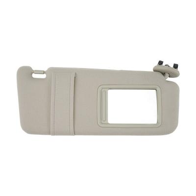 China Beige Business/Luxury Right Passenger Side Sun Visor 74310-06750-E0 Without Vanity Light For Toyota Camry 2007-2011 for sale