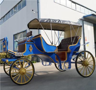 China Wholesale Special Carriage Horse Carriage Wedding Cinderella Electric Car Guided Sightseeing Shuttle For Pillar for sale