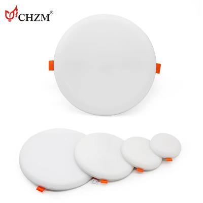 China CHZM Modern Round Led Square 85*85mm 120*120mm 170*170mm 220*220mm Led Slim Flat Grill Panel Light for sale