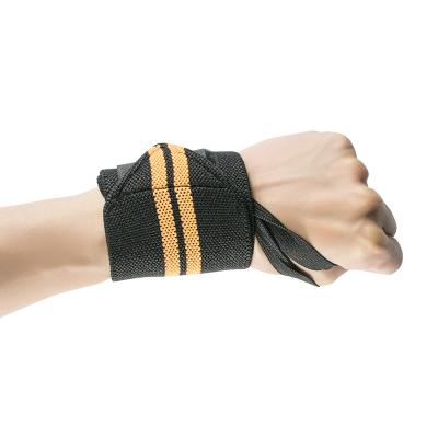 China 80% Cotton + 20% Rubber Hoe Selling Cotton Comfortable Gym Weigh Wrist Lifting Wraps for sale