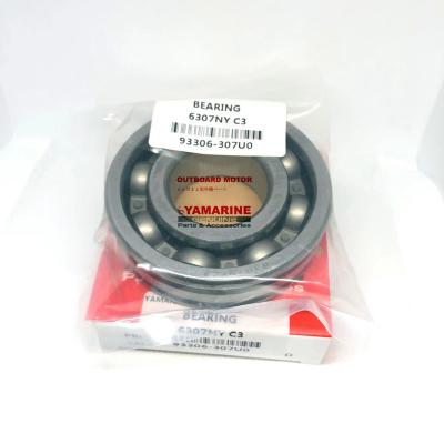 China Outboard motor 40hp ball bearing bearing 93306-307U0 6307NYC3 with pin for sale