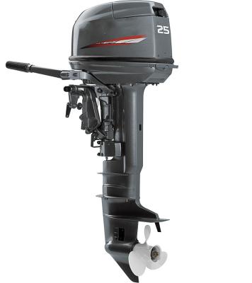 China Boat 2 Stroke Outboard Engine Heavy Duty Fishing Boat Motor 25hp For Sale for sale