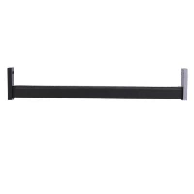 China Aluminum Profile Clothing Rod (Others) Adjustable Cabinet Furniture Wardrobe Accessories Clothes Rack Clothes Hanging Rail for sale