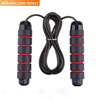 China 2021 Hot Sale Custom PVC Heavy Long Handle High Speed ​​Weighted Jump Rope Amazon Logo Adjustable Home Gym Fitness Goods for sale