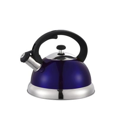 China Sustainable Color Kitchenware Kettle Whistling Tea Kettle And Cookware Water Tea Kettle for sale