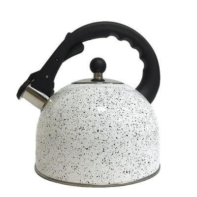 China Factory viable wholesale accept customization stainless steel whistling arabic tea kettle heat resistant teapot for sale