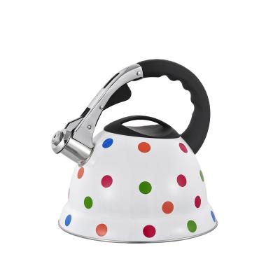 China Newest Sustainable Restaurant Tea Kettle Boiling Hot Water Whistling Kettle for sale