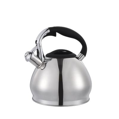 China Sustainable Stainless Steel Tea Whistling Stove Top Water Kettle for sale