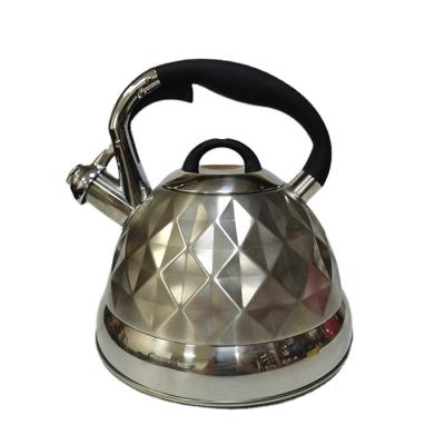 China Factory viable wholesale accept customization stainless steel tea kettle metal kettle whistle for sale