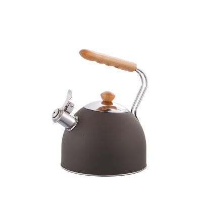 China Sustainable stainless steel whistling kettle for cookware for sale