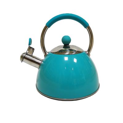 China Sustainable 304 201 Stainless Steel Tea Kettle Whistling Kettle for sale