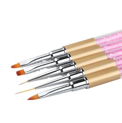 China Nail 5pcs Professional Mechanical Art Brushes Girls Designer Tools Sets for sale