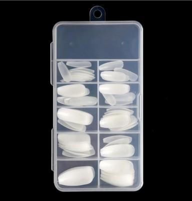 China Direct Selling Professional Color Customizable Natural Clear False Nail Piece Kit JP-3304 for sale