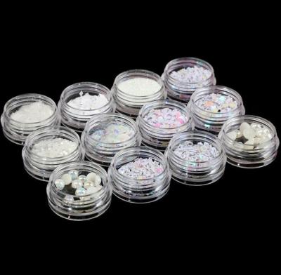 China Simple Customizable Colorful Nail Art Diy Decorations Sequins Wholesale Fashion SFLP-009 for sale